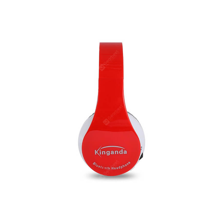 Kinganda BT513 Foldable Bluetooth Headphones with Mic - Image 3