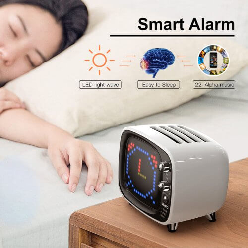 Divoom Tivoo Portable Bluetooth speaker Smart Clock Alarm Pixel Art DIY by App LED Light Sign in decoration Unique gift - Image 5