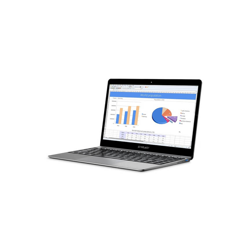 Teclast F7 Plus 14.1 inch Notebook Intel N4100 8GB RAM 256GB SSD - Platinum 8GB+256GB - Image 3